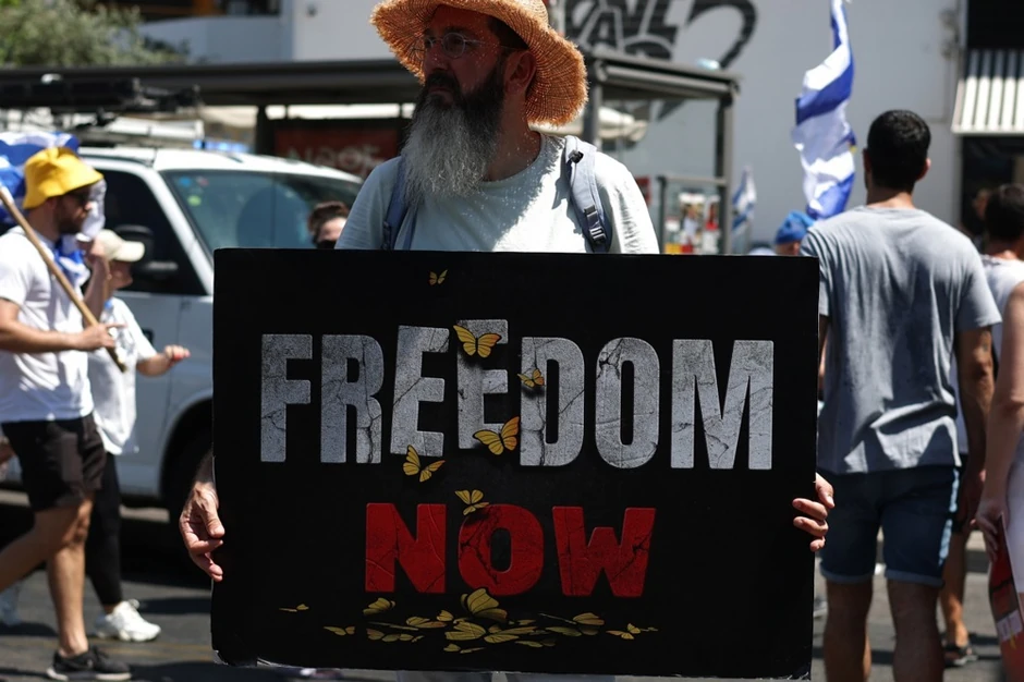 Štrajk u Tel Avivu, Izrael, 2. septembra