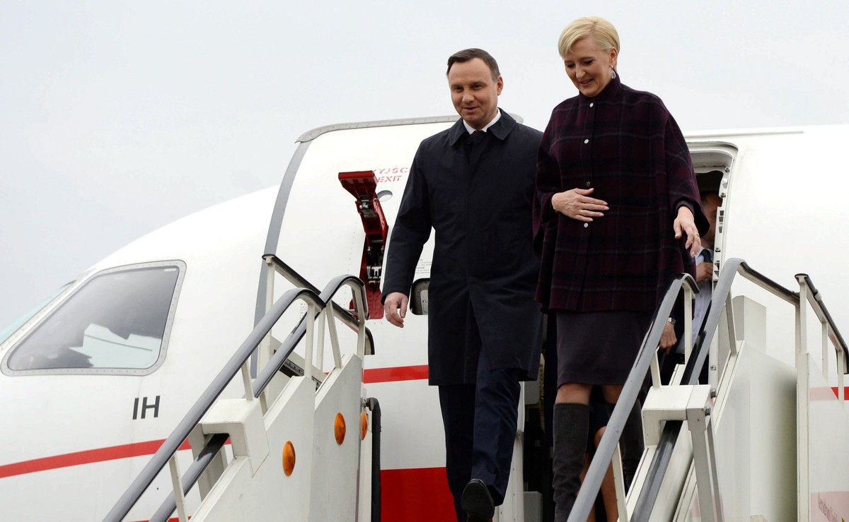 Prezydent Andrzej Duda z małżonką