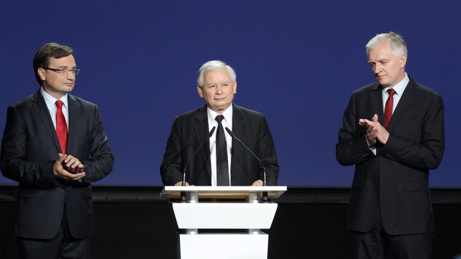 Zbigniew Ziobro, Jarosław Kaczyński i Jarosław Gowin