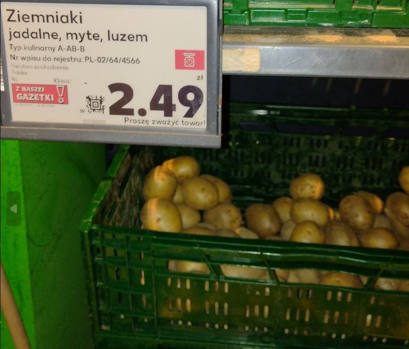 kaufland ziemniaki