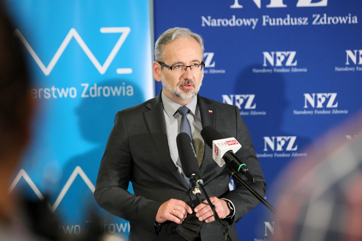 Minister zdrowia Adam Niedzielski