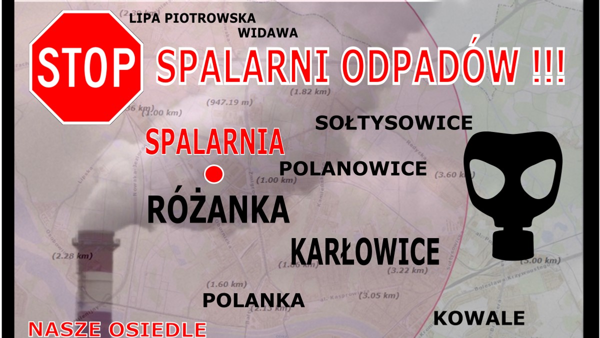 Mieszkańcy kilku wrocławskich osiedli, m.in. Karłowic, Różanki, Polanki i Lipy Piotrowskiej nie chcą, by przy ul. Obornickiej 195 powstała elektrociepłownia, w której mają być spalane odpady. Od kilku dni zbierają podpisy pod petycją do prezydenta Wrocławia, w której proszą Rafała Dutkiewicza, by nie dopuścił do budowy. Mieszkańcy nie chcą także, by niedaleko ich domów powstała w przyszłości sortownia odpadów.