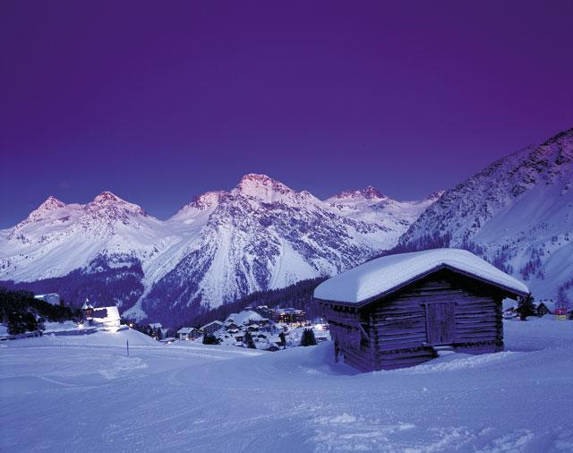 Galeria Szwajcaria - Na nartach w Arosa, obrazek 14