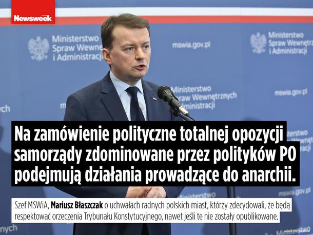 Mariusz Błaszczak MSW polityka PiS Prawo i Sprawiedliwość