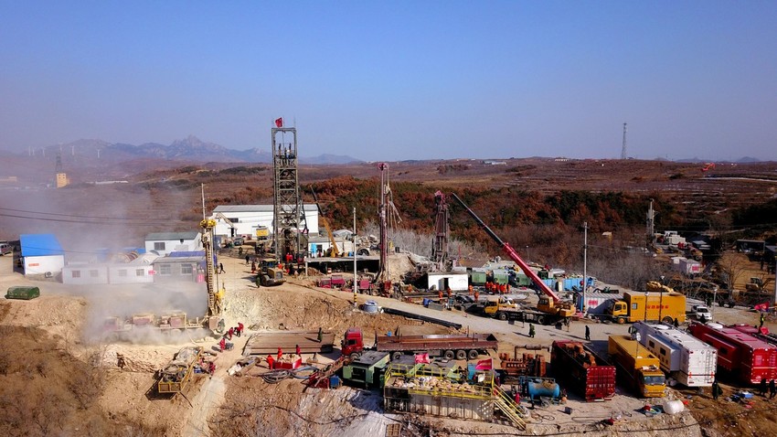 Zarobljeni rudari u Kini