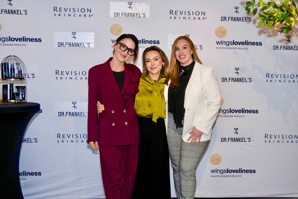 Dr Agnes Frankel, Joanna Sokołowska-Pronobis i Olivia Roumain