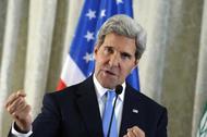 Sekretarz Stanu USA John Kerry agituje za interwencją w Syrii. 