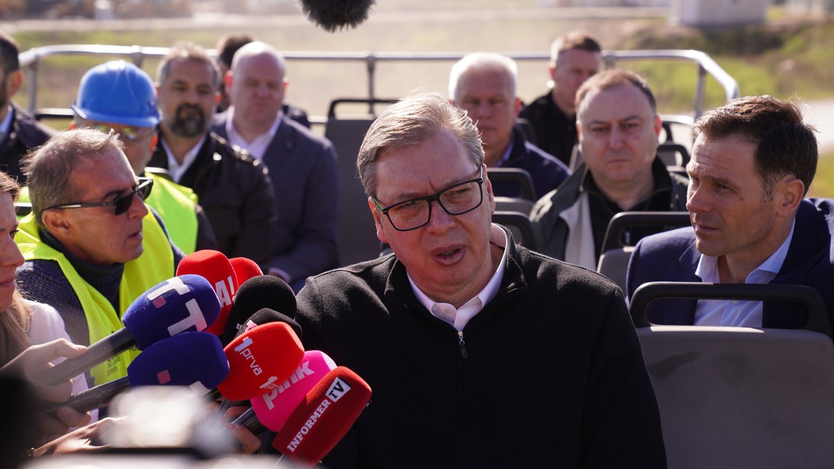 Aleksandar Vučić Ekspo gradilište