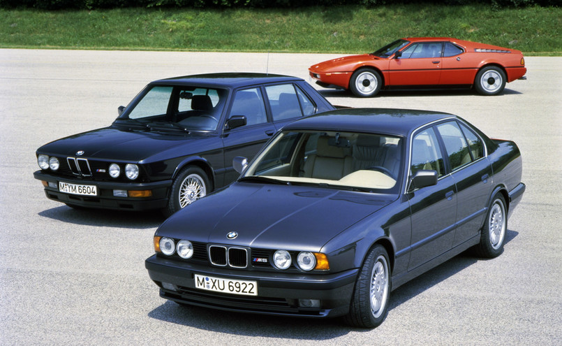 BMW M5 (E34), BMW M5 (E28) i BMW M1