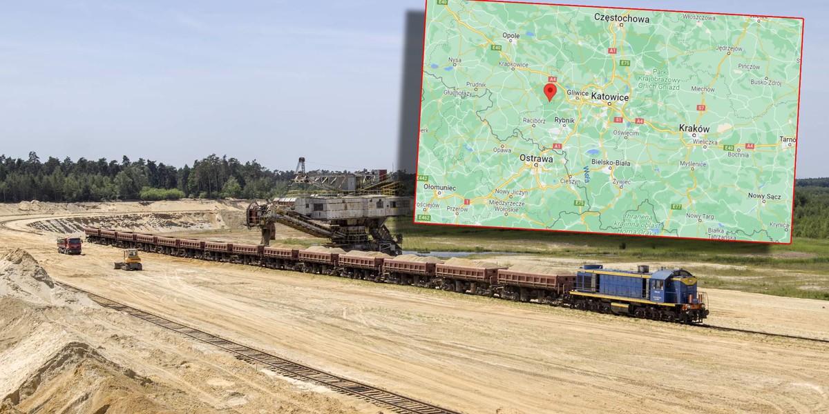 Część terernu pod nowy zbiornik będzie pochodziło od kopalni piasku, część od Lasów Państwowych