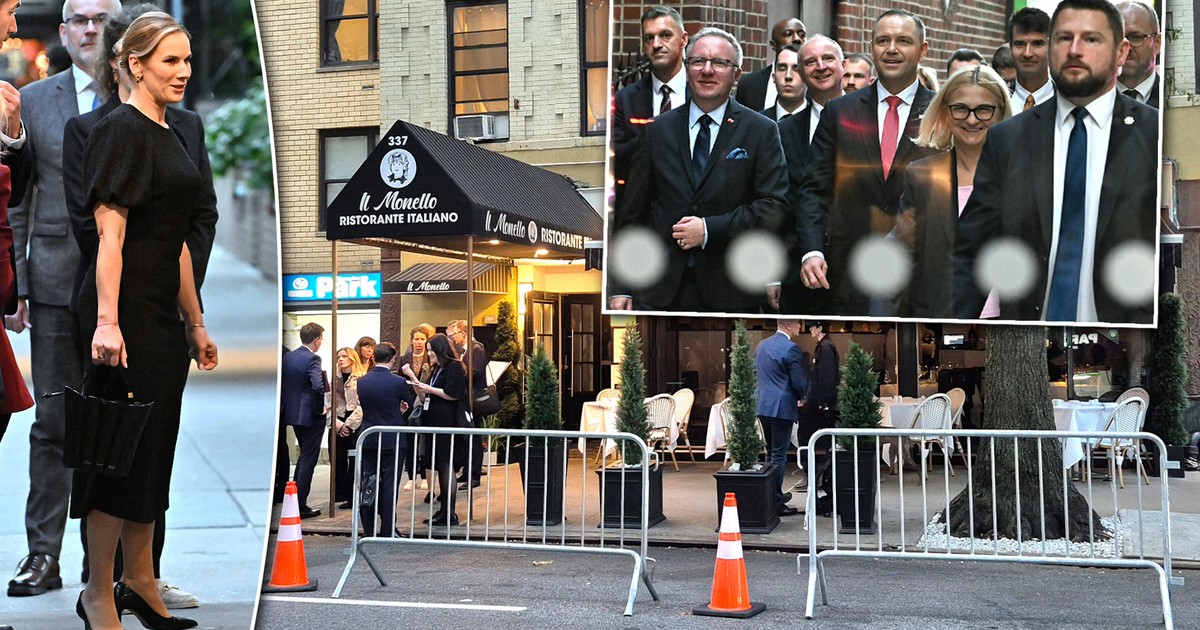 To tam prezydent Nawrocki udał się po wizycie w ONZ. Chwilę później dołączyła jego małżonka