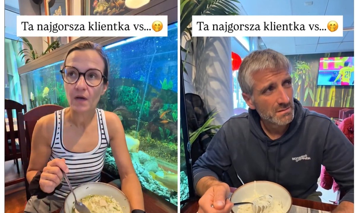 Sparodiowała najgorszą klientkę. "O co jeszcze należy zapytać kelnera?!"