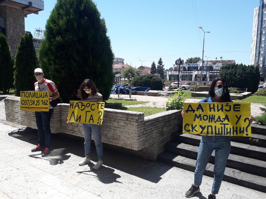 Kruševac 02 - Udruženja koja su došla da podrže Mariju Lukić - Foto N Božović