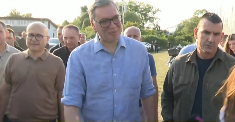 Veselje povodom otvaranja auto-puta