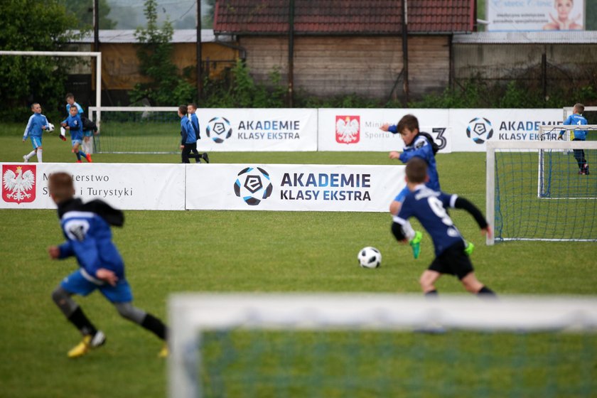 Pilka nozna. Ekstraklasa. Sandecja Nowy Sacz. Akademia Klasy Ekstra. 18.05.2018