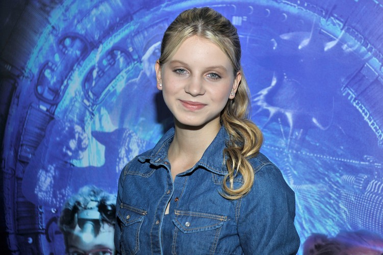 Klaudia Kulawik podczas premiery teledysku do filmu 'Felix, Net i Nika oraz Teoretycznie Możliwa Katastrofa'