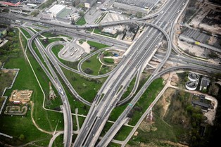 Warszawa z lotu ptaka - zdjęcia lotnicze