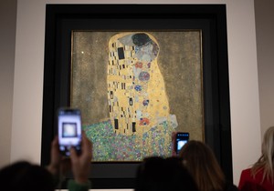 Gustav Klimt, "Poljubac"
