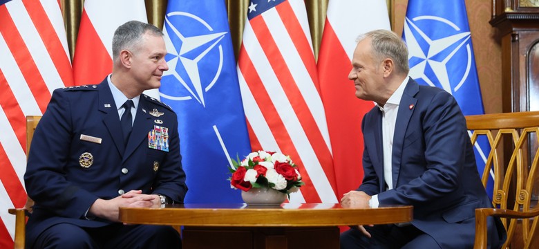 Tusk spotkał się z nowym dowódcą NATO. Grynkewich ostrzega przed konfliktem z Chinami i Rosją