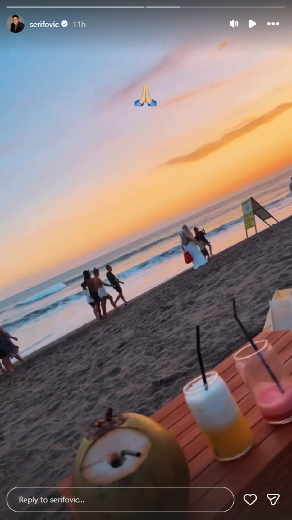 Marija Šerifović, objava