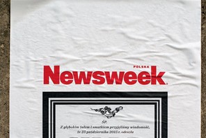 Nekrolog po III RP. Okładka Newsweeka 