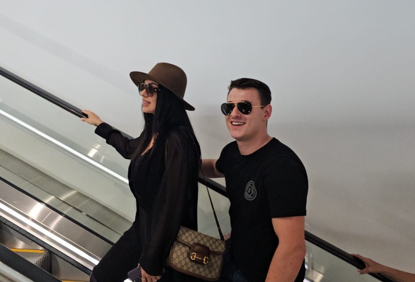 Tanja Savić sa dečkom Mukijem