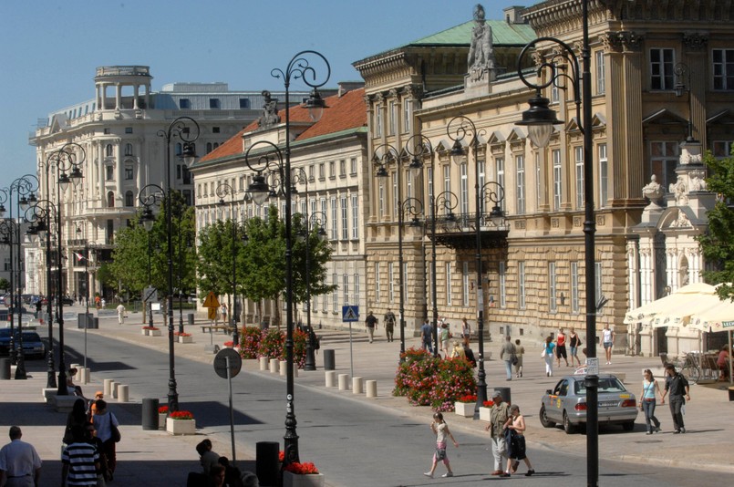 W oddali hotel Bristol