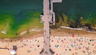 Uwaga na sinice. Zakaz kąpieli na 11 nadmorskich kąpieliskach