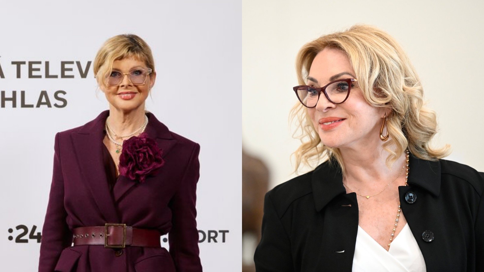 Moderátorka Soňa Müllerová a herečka Zdena Studenková.