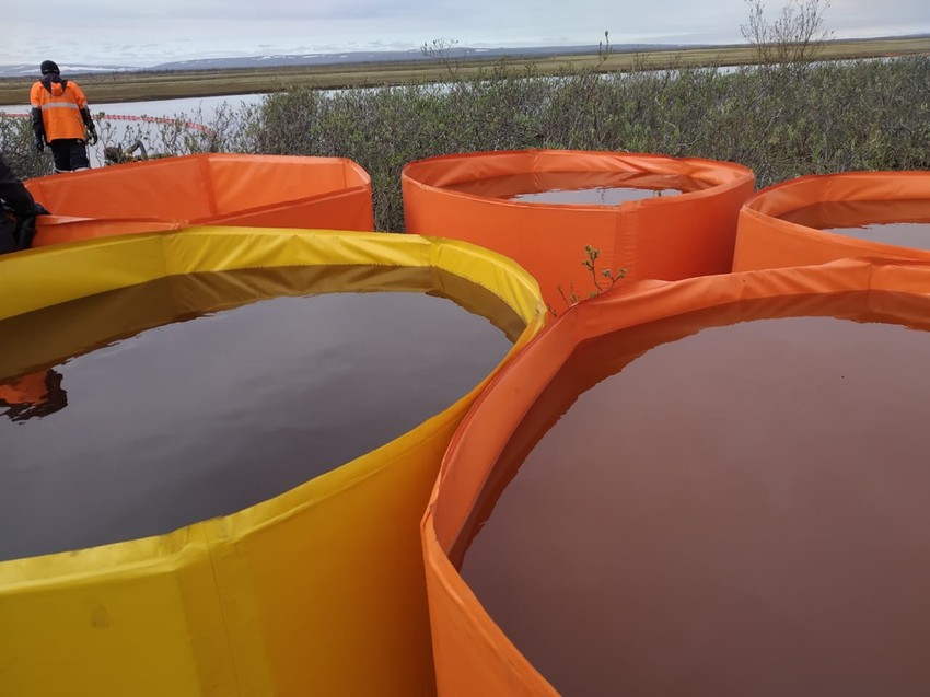 Posledice curenja nafte u Arktičkom krugu