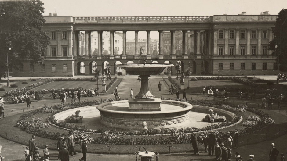 Pałac Saski w 1935 r.