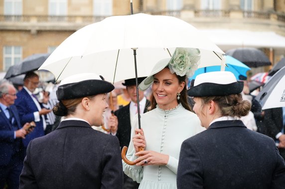 Kate Middleton na przyjęciu w Pałacu Buckingham