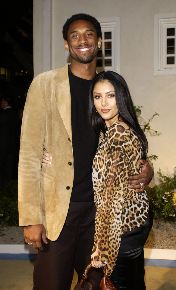 Kobe Bryant i Vanessa Bryant w 2002 roku