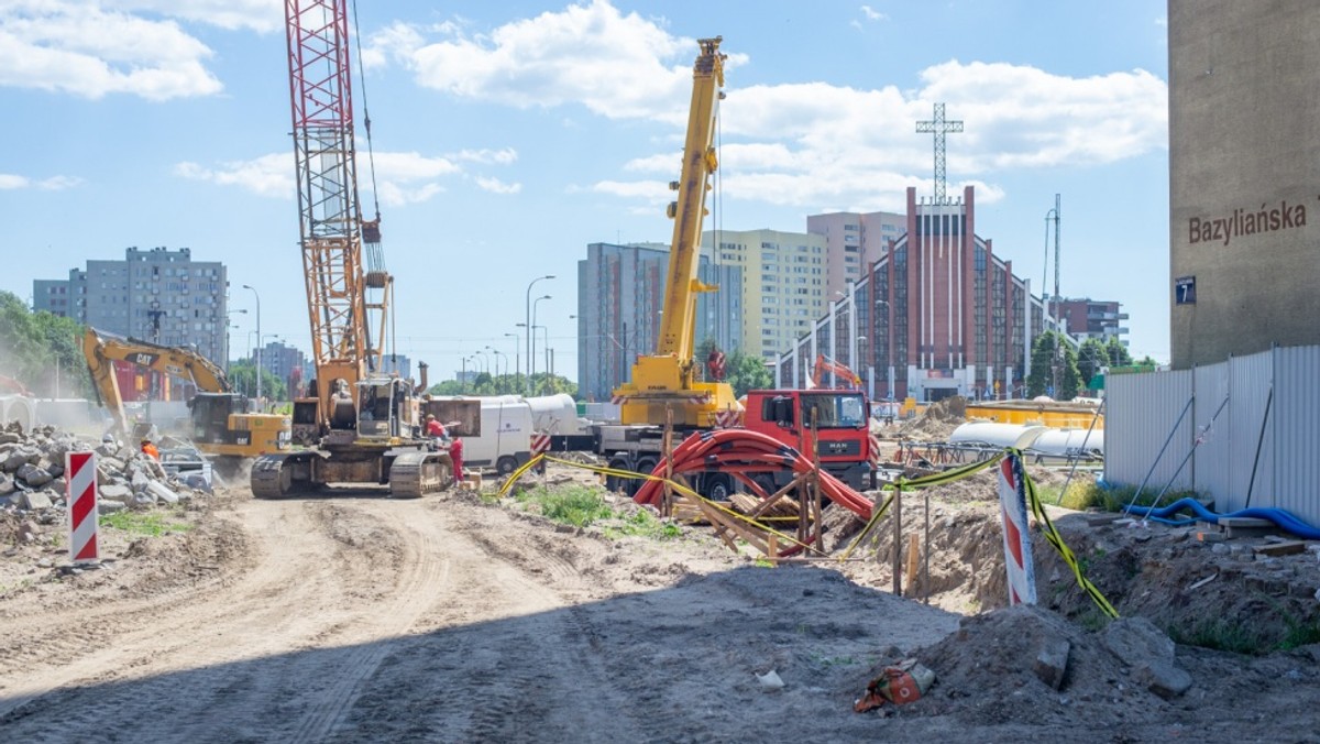 Warszawa: Niewybuch na Bródnie na budowie II linii metra. Zarządzono ewakuację