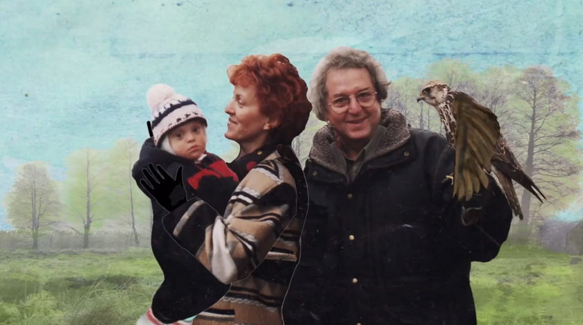 Tadeusz Woźniak z rodziną