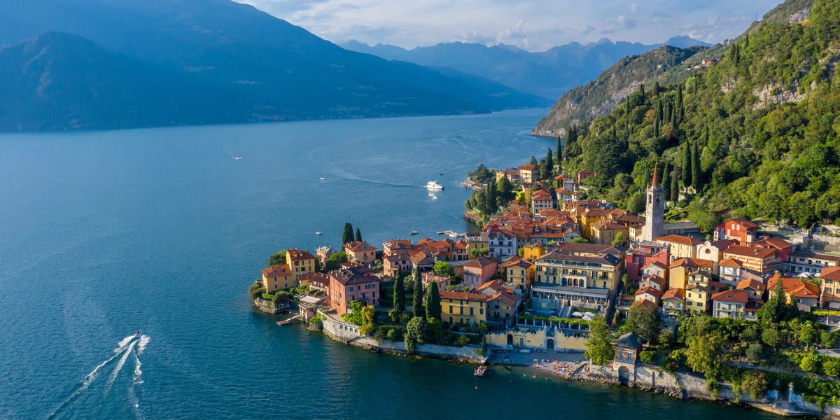 Jezioro Como, Włochy