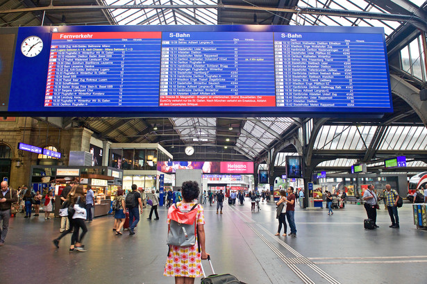 Dworzec Centralny w Zurychu w Szwajcarii zajął pierwsze miejsce w rankingu