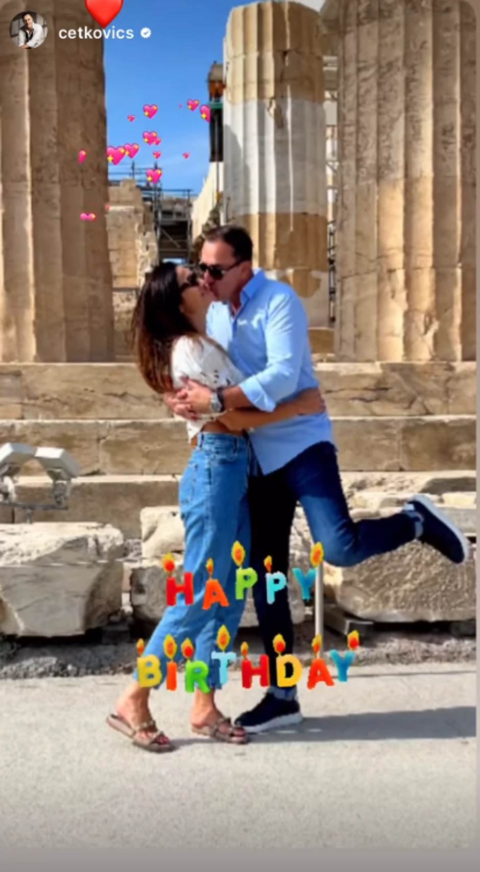 Sergej Ćetković i Kristina