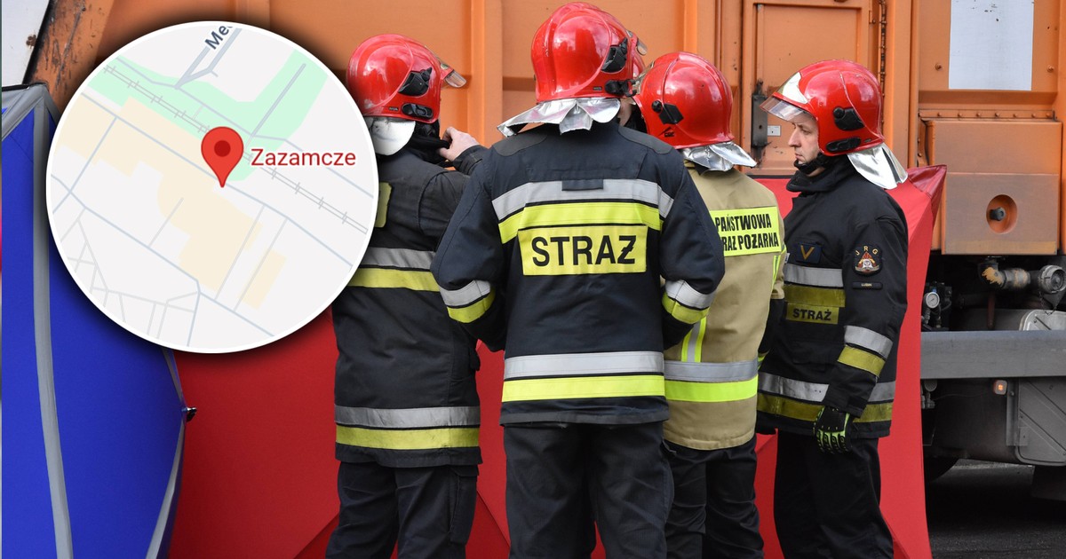 Ratownicy już nic nie mogli zrobić. To stało się w południe na trawniku między blokami