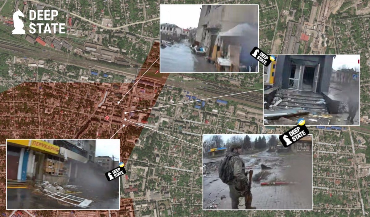 DeepSTate tak potwierdził że Rosjanie docierają do centrum Pokrowska