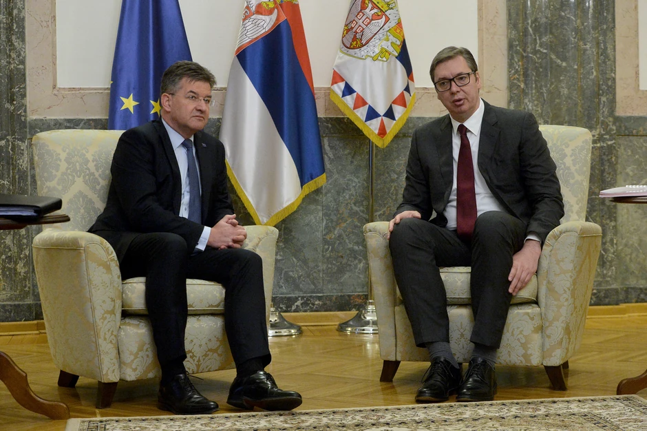Miroslav Lajčak i Aleksandar Vučić