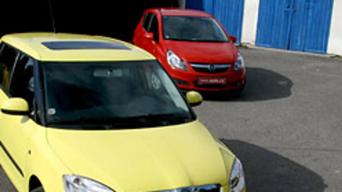 Opel Corsa 1.3 CDTI Sport vs. Škoda Fabia 1.4 TDI Sport - Błyskawica kontra strzała