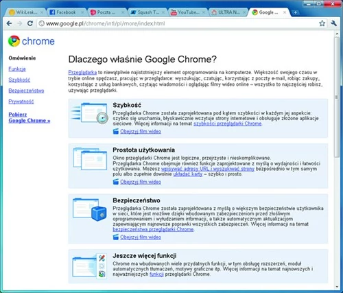 Google Chrome 9 beta pędzi przez internet z zawrotną szybkością