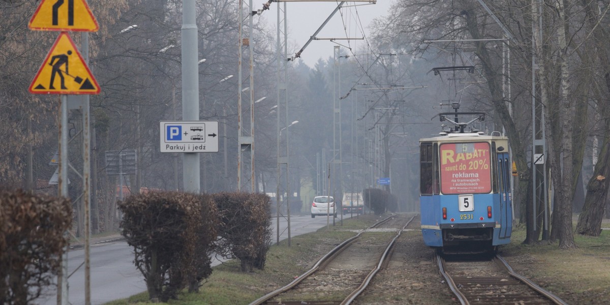 Remont torowiska na ul. Grabiszyńskiej