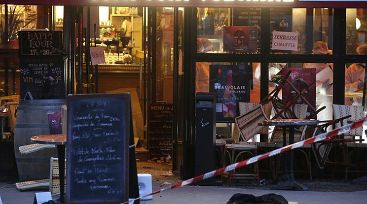 Ebben a kávézóban robbantotta fel magát Brahim Abdeslam /Fotó: AFP