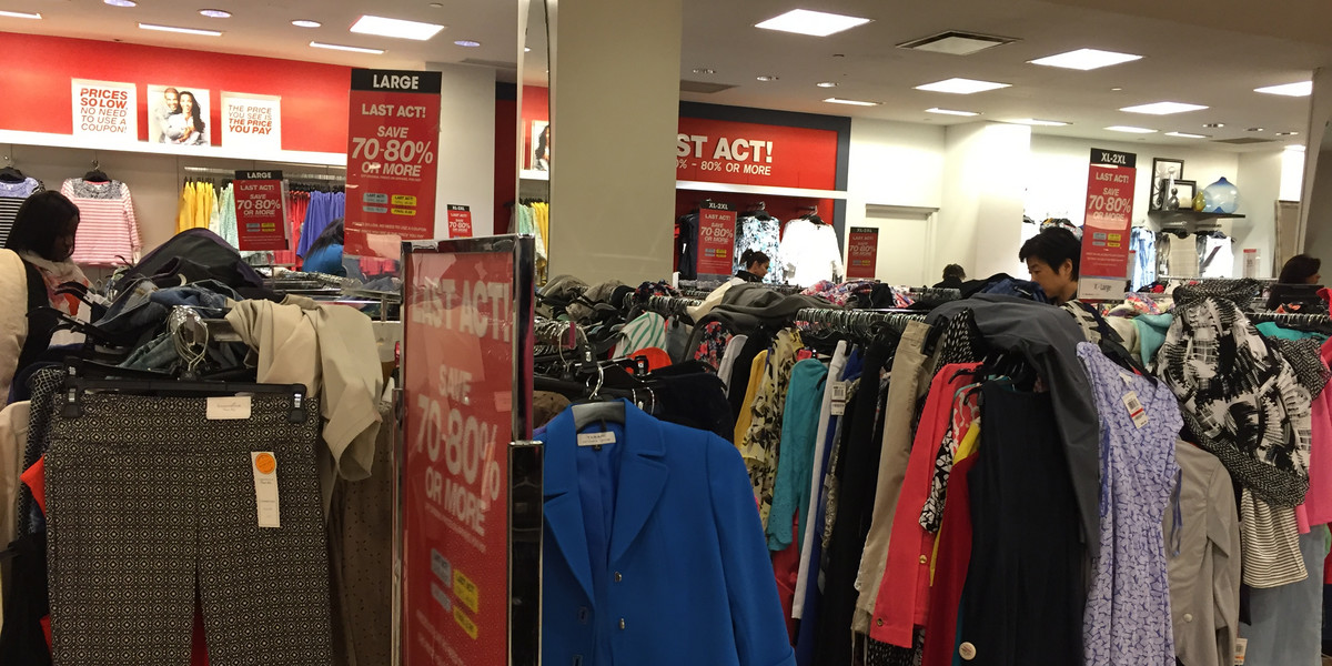 We went to Macy's and saw why the brand is a disaster
