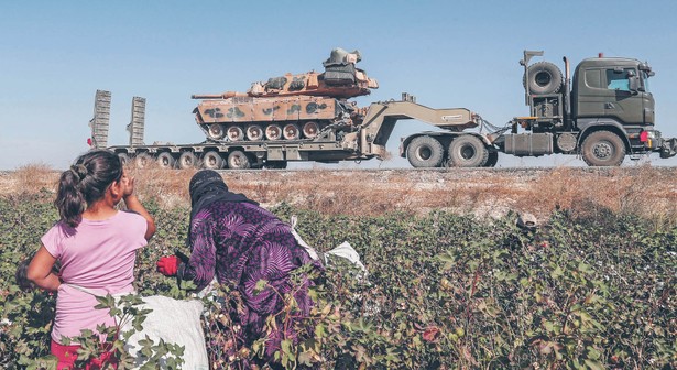 Wobec tureckiej ofensywy Kurdowie zwrócili się po pomoc do prezydenta Syrii Baszara al-Asada