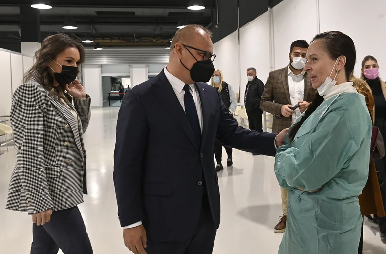 Vakcinacija u TC "Ušće" 