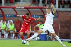 Pięć goli w Łodzi. Widzew nie zabłądził w Puszczy [WIDEO]