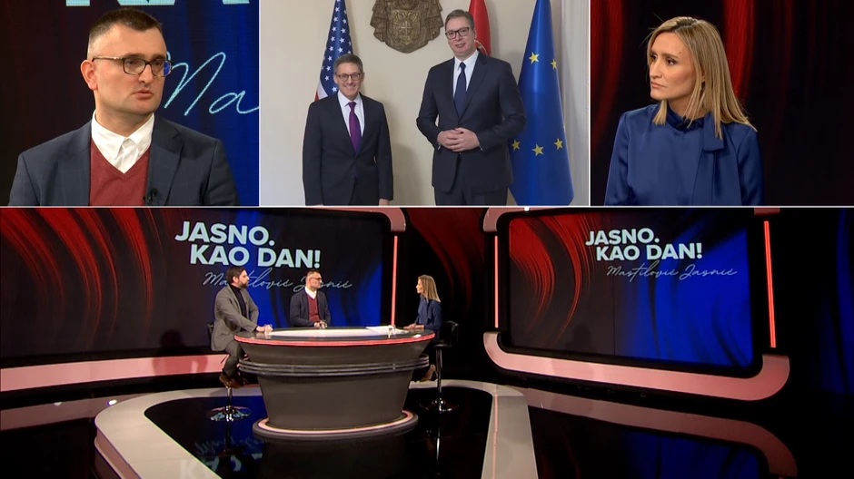 Emisija "Jasno. kao Dan!", gosti Bojan Klačar i Miloš Nikolić